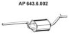 EBERSP?CHER 643.6.002 Middle Silencer